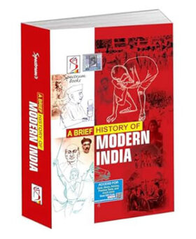 Spectrum Modern India 2025 By Rajiv Ahir English Medium