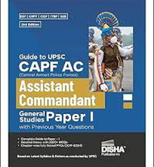 UPSC CAPF AC Assistant Commandant Descriptive Paper 1 DISHA Publication English Medium