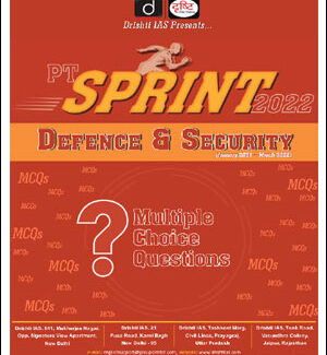 Drishti IAS Pt Sprint Defence & Security English Medium 2022