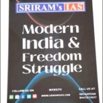 Modern India And Freedom Struggle Printed Notes By Sriram IAS English Medium