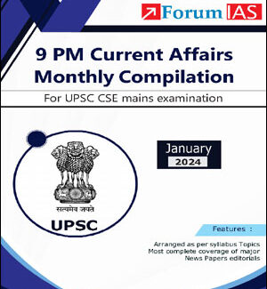 Forum IAS 9pm Compilation For The Month Of January 2024 English Medium