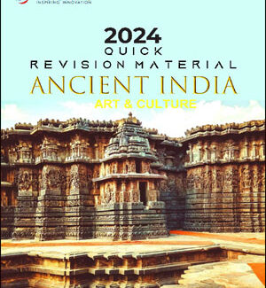 Vision IAS Quick Revision Module UPSC Prelims Ancient & Medieval +Art and Culture 2024 English Medium