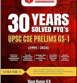 INSIGHTSLAS UPSC CSE Prelims 30 year Solved PYQ Volume - 1