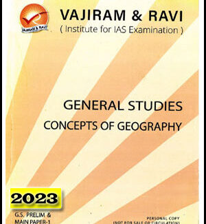 Vajiram & Ravi General Studies Concepts Of Geography English Medium 2023 Printed Notes