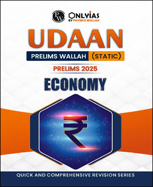 Only Ias Economy Udaan For Prelims (Static) 2025 English Medium (Xerox)