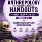 Levelup IAS Anthropology Notes 2025-26 | KARANDEEP SIR (E)