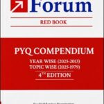 Forum IAS Red Book PYQ Compendium | Year Wise & Topic Wise | 4th Edition | UPSC Mains