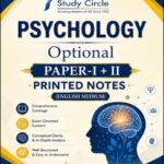 Rau's IAS Psychology Optional Printed Notes English Medium