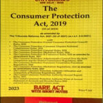 LexisNexis Universal’s The Consumer Protection Act, 2019 Bare Act With Short Notes Original Book 2023 Edition English Medium