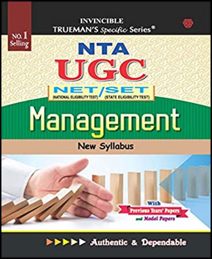 Trueman’s NTA UGC NET Management Paper-2 New Syllabus With Previous Years Paper’s And Model Papers English Medium Edition 2024 Original Book