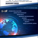 Shield Ias Monthly Current Affairs Magazine August 2023 English Medium