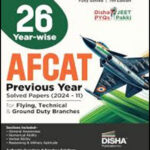 Disha Publication AFCAT 26 Year Previous Year Solved Paper English Medium Original Book