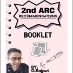 2nd ARC Reports Recommendations Booklet  By G. Rajput English Medium