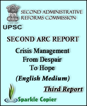 Second ARC Report-Crisis Management From Despair To Hope English Medium(Xerox)