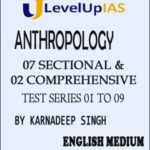 LevelUp Ias Anthropology Sectional & Comprehensive Test Series 01 To 09 2023 By Karandeep Singh English Medium