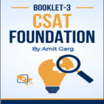 Ias Setu Booklets-3 CSAT Foundation Notes By Amit Garg English Medium