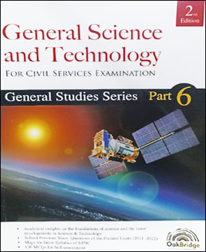 OakBridge General Science And Technology 2nd Edition General Studies Series Part-6 English Medium