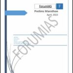 Forum IAS Compilation For The Month Of April 2022 Prelims Marathon English Medium Printed Notes