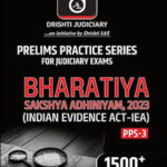 Drishti Prelims Practice Series For Judiciary Exams Bharatiya Sakshya Adhiniyam 2023 PPS -3 English Medium Original Book