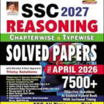 SSC Reasoning 7500 Mcq Solved Papers Kiran 2026 Original English