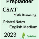 Prepladder CSAT Math Reasoning Printed Notes 2023 English Medium
