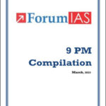 Forum IAS 9 PM Compilation For The Month Of March 2023 English Medium