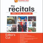 Vajiram & Ravi The Recitals Monthly Current Affairs November 2023 English Medium Xerox Notes