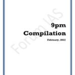 Forum Ias 9pm Compilation For The Month of February 2022 English Medium