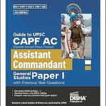 UPSC CAPF AC Assistant Commandant Descriptive Paper 1 DISHA Publication English Medium