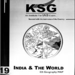 KSG Ias GS Foundation Course Book 19 India & The World English Medium 2021-22