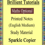 Brilliant Tutorials Mathematics Printed Notes English Medium