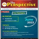 Lukmaan Ias A Monthly Current Affairs Magazine For Civil Services The Perspective Volume-10 June 2022 English Medium