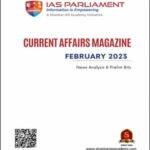 Shankar IAS Current Affairs Monthly Magazine February 2023 IAS Parliament English Medium