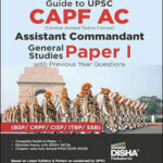 Disha   CAPF AC  Assistant Commandant  General Studies Paper 1 (2019 - 2023 )   English Medium