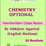Topper Notes Chemistry Optional Handwritten Class Notes By Abhijeet Agarwal English Medium