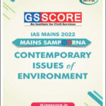 GS Score IAS Contemporary Issues Of Environment Mains Sampoorna English Medium 2022