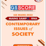 GS Score IAS Contemporary Issues Of Society Mains Sampoorna English Medium 2022