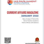 Shankar Ias Monthly Magzine January 2022 Printed Notes English Medium