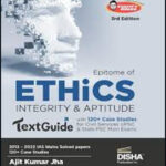 Disha Publication Epitome of Ethics, Integrity & Aptitude By Ajit Kumar Jha English Medium