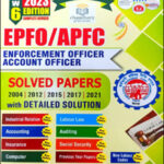 EPFO Enforcement Officer Account Officer 5 Years Solved Papers By Karan Chaudhary Avnish (DLL) 2023 English Medium 6th Edition Original Book