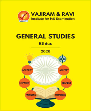 Vajiram & Ravi Ethics GS Yellow Book 2026 English Medium Printed Notes