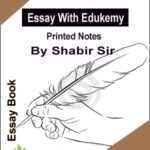 Edukemy Essay With Edukemy Essay Book By Shabir Sir Printed Notes English Medium 2022