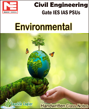 Made Easy Civil Engineering Environmental Handwritten Class Notes English Medium 