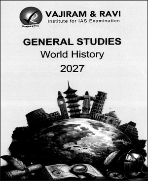 Vajiram and Ravi World History General Studies Yellow Book 2027 English Medium Printed Notes