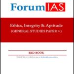 Forum Ias Ethics, Integrity & Aptitude Red Book 2021 Printed Notes English Medium