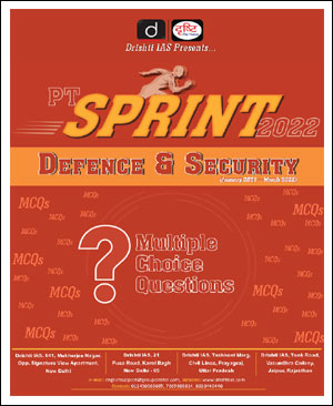 Drishti IAS Pt Sprint Defence & Security English Medium 2022