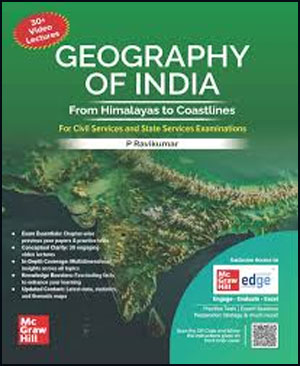McGraw Hill Geography of India By P Ravikumar English Medium Original Book
