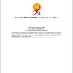 GK Today Monthly Current Affair August 2021 Printed Notes English Medium