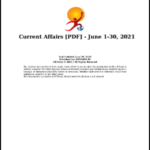 GK Today Monthly Current Affair June 2021 Printed Notes English Medium