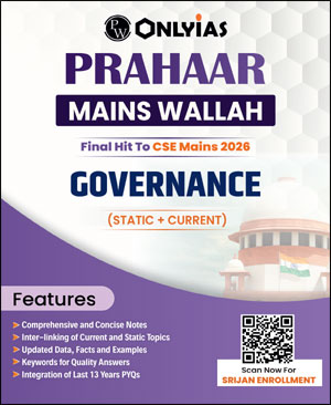 Governance Only Ias Prahaar Mains Wallah Static + Current 2026 English Medium